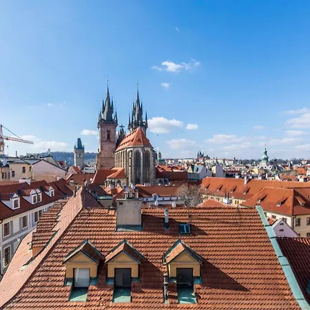 Stupartska - Tyn Church View Residence With Terrace Praag Buitenkant foto